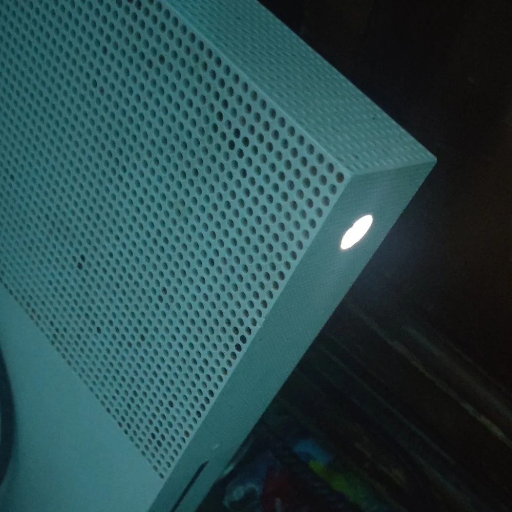 White Gaming Console